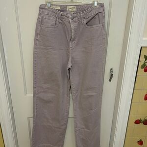 Universal Thread Women's Lavender Wide Leg Jeans